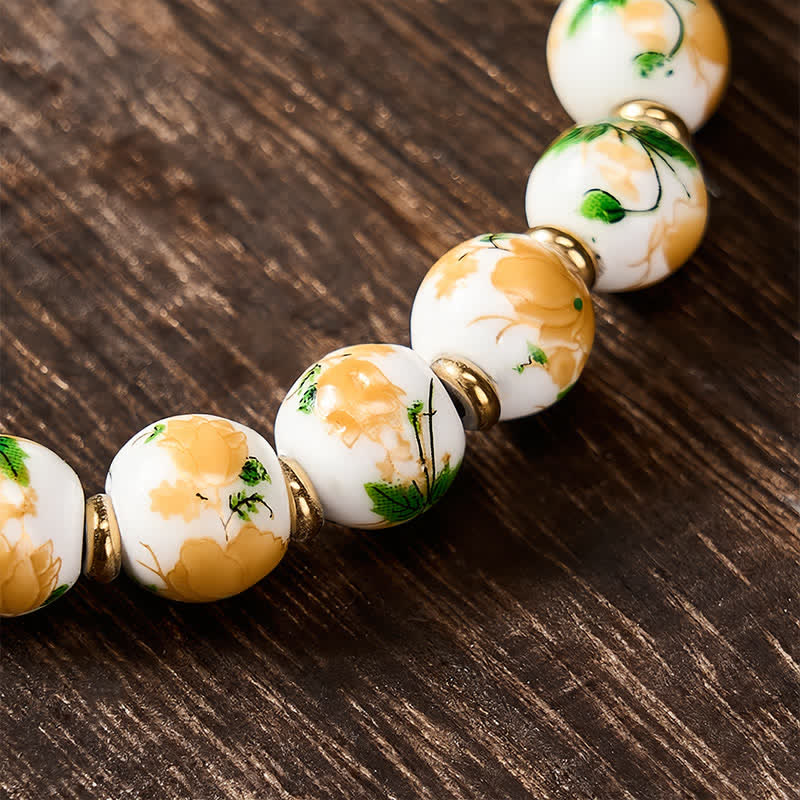 Buddha Stones Bracelet de richesse en turquoise blanche naturelle, motif tortue - image 9