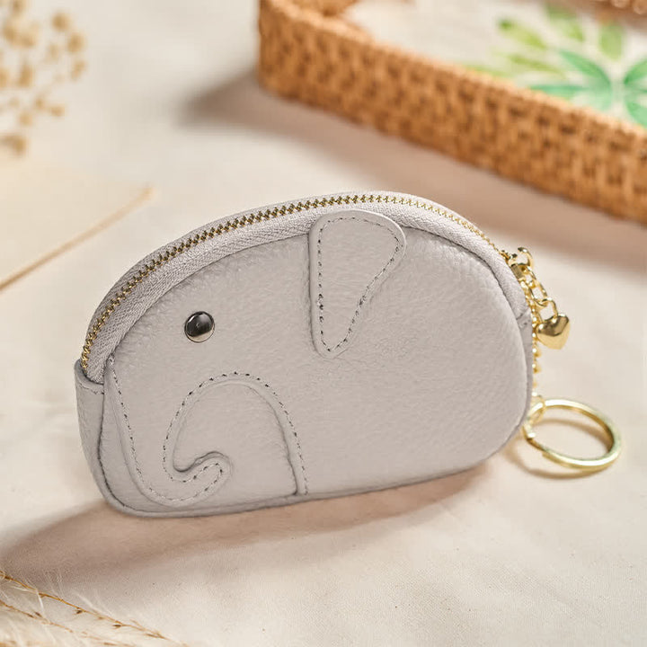 Buddha Stones Mini sac à main zippé en cuir PU avec message « Sagesse d'éléphant » - image 15
