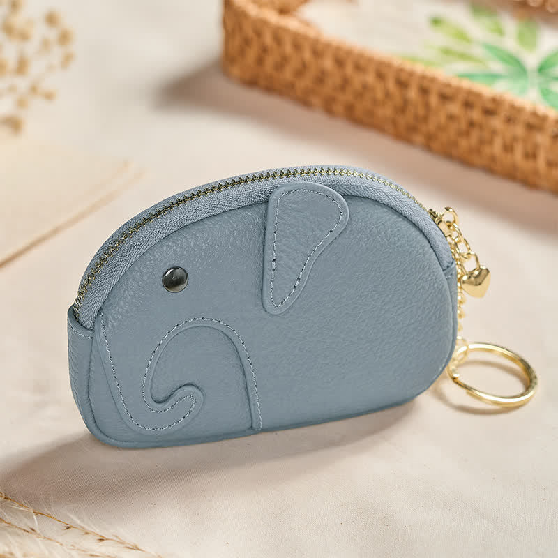 Buddha Stones Mini sac à main zippé en cuir PU avec message « Sagesse d'éléphant » - image 7