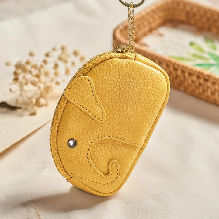 Buddha Stones Mini sac à main zippé en cuir PU avec message « Sagesse d'éléphant » - image 33