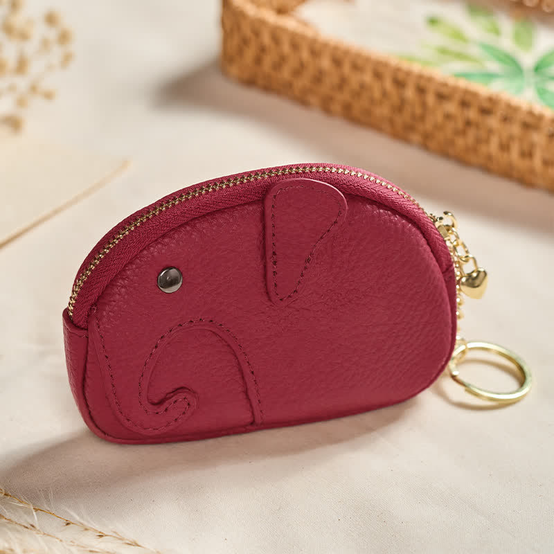 Buddha Stones Mini sac à main zippé en cuir PU avec message « Sagesse d'éléphant » - image 27