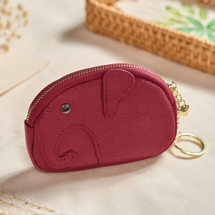 Buddha Stones Mini sac à main zippé en cuir PU avec message « Sagesse d'éléphant » - image 27