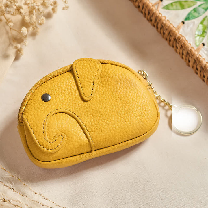 Buddha Stones Mini sac à main zippé en cuir PU avec message « Sagesse d'éléphant » - Or (Environ 12,5 cm × 2 cm × 8,5 cm) - image 30