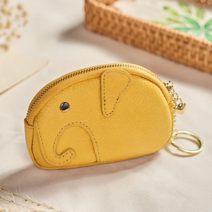 Buddha Stones Mini sac à main zippé en cuir PU avec message « Sagesse d'éléphant » - image 31