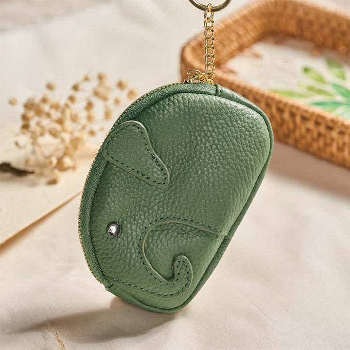 Buddha Stones Mini sac à main zippé en cuir PU avec message « Sagesse d'éléphant » - image 25