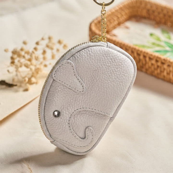 Buddha Stones Mini sac à main zippé en cuir PU avec message « Sagesse d'éléphant » - image 17