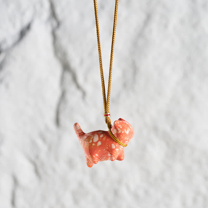 Buddha Stones Collier à breloque chat mignon - image 17
