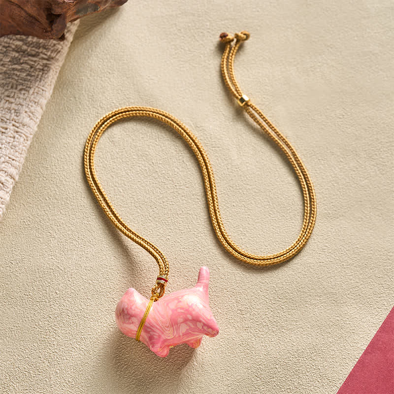 Buddha Stones Collier à breloque chat mignon - image 15