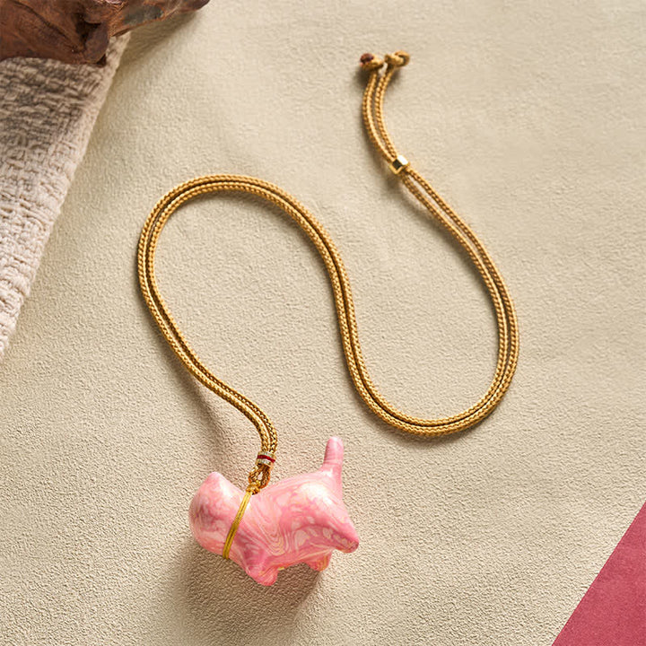 Buddha Stones Collier à breloque chat mignon - image 15