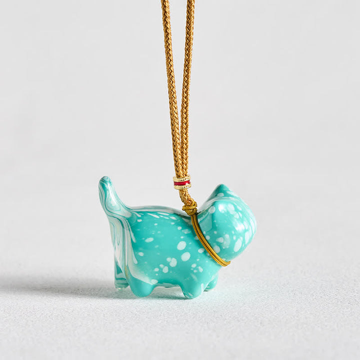 Buddha Stones Collier à breloque chat mignon - image 23
