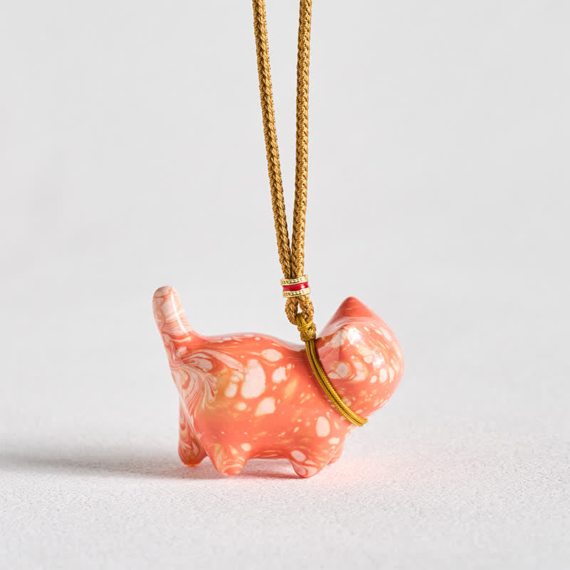 Buddha Stones Collier à breloque chat mignon - image 18