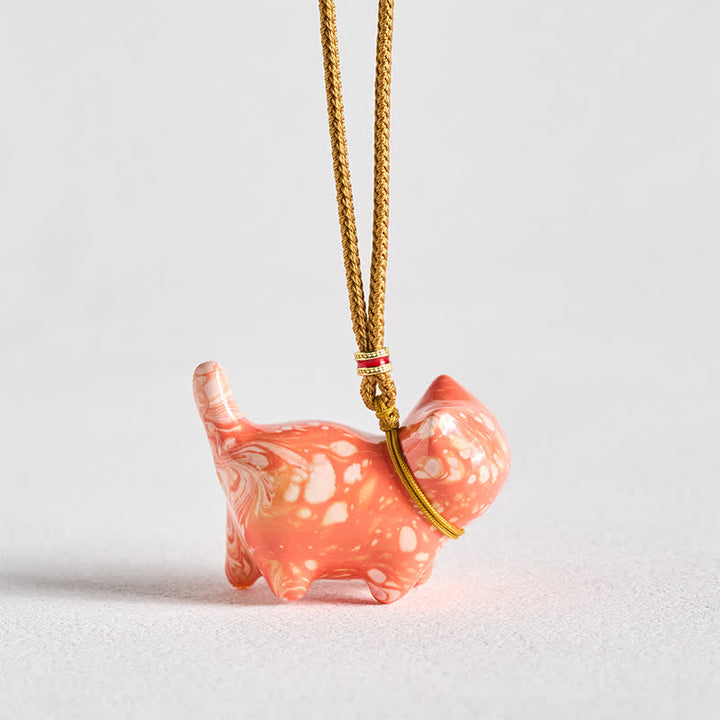 Buddha Stones Collier à breloque chat mignon - image 18