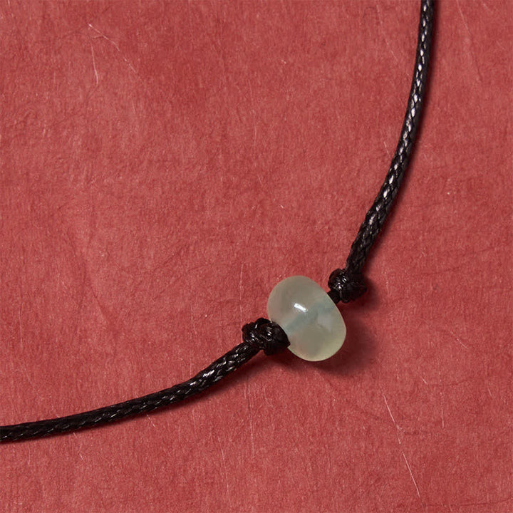 Buddha Stones Bracelet minimaliste de protection en aventurine verte tressée rouge - image 11
