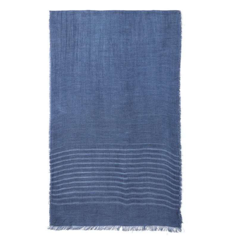 Écharpe pour homme à la texture artistique, motif Buddha Stones, idéale au quotidien, pour le printemps et l'automne. - image 2