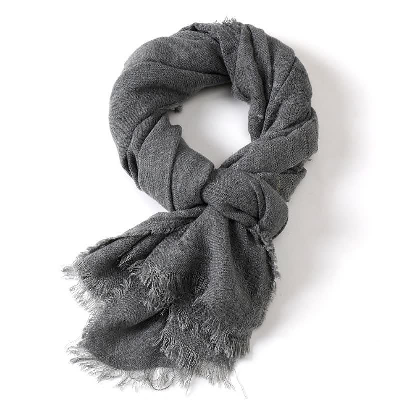 Écharpe pour homme à la texture artistique, motif Buddha Stones, idéale au quotidien, pour le printemps et l'automne. - image 11