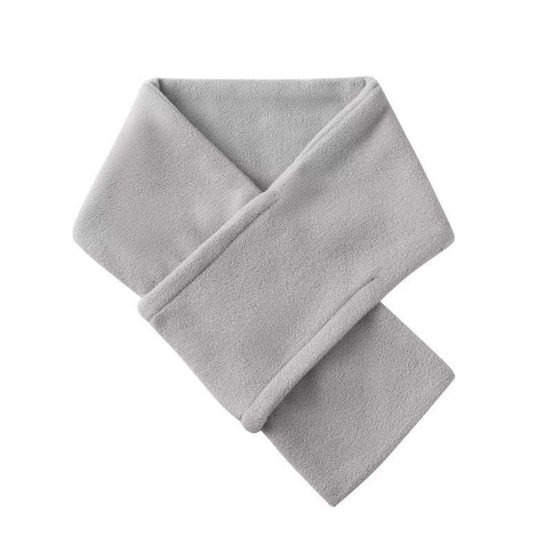 Écharpe minimaliste pour homme, motif Buddha Stones , automne-hiver, en peluche, croisée sur le devant, cache-cou. - image 5