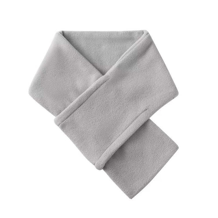 Écharpe minimaliste pour homme, motif Buddha Stones , automne-hiver, en peluche, croisée sur le devant, cache-cou. - image 5