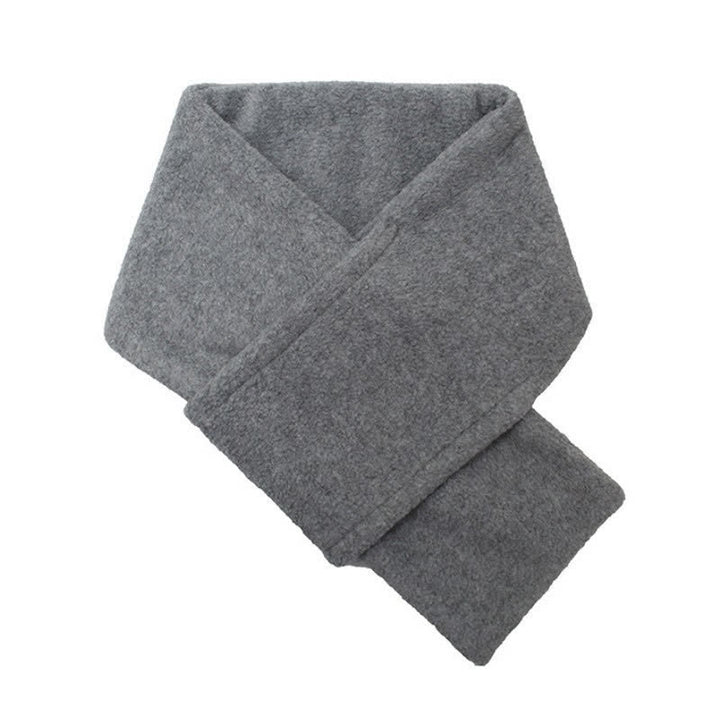 Écharpe minimaliste pour homme, motif Buddha Stones , automne-hiver, en peluche, croisée sur le devant, cache-cou. - image 15