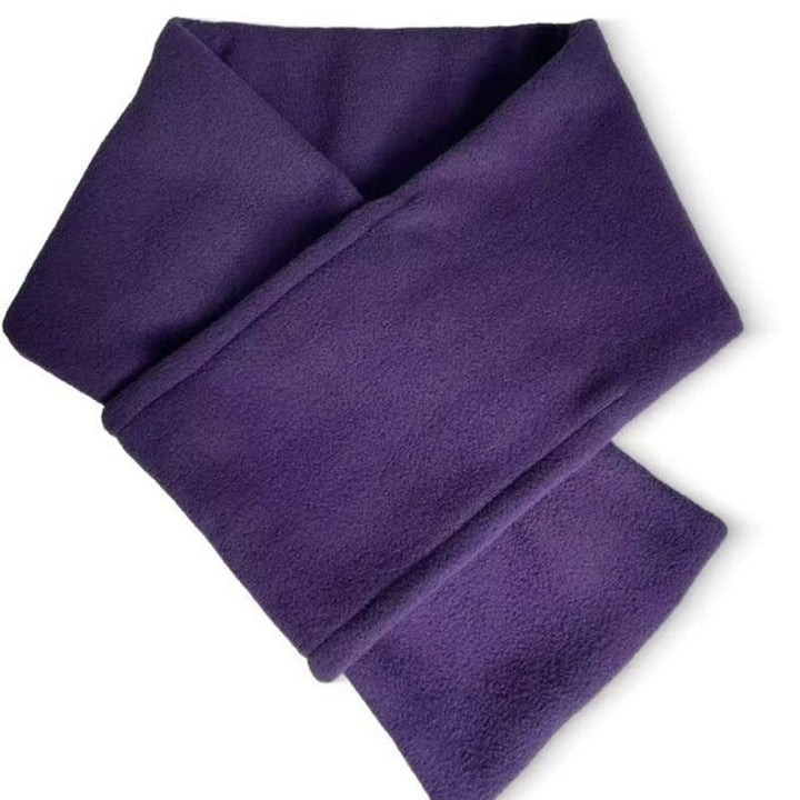Écharpe minimaliste pour homme, motif Buddha Stones , automne-hiver, en peluche, croisée sur le devant, cache-cou. - image 26
