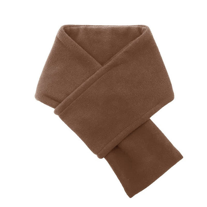 Écharpe minimaliste pour homme, motif Buddha Stones , automne-hiver, en peluche, croisée sur le devant, cache-cou. - image 13