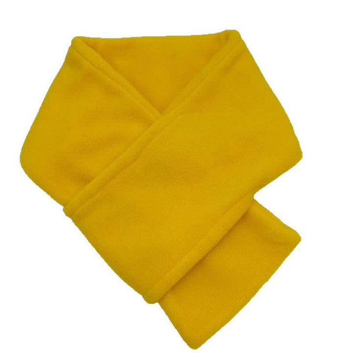 Écharpe minimaliste pour homme, motif Buddha Stones , automne-hiver, en peluche, croisée sur le devant, cache-cou. - image 22