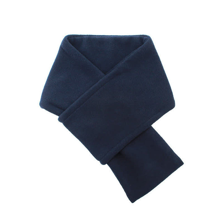Écharpe minimaliste pour homme, motif Buddha Stones , automne-hiver, en peluche, croisée sur le devant, cache-cou. - image 3