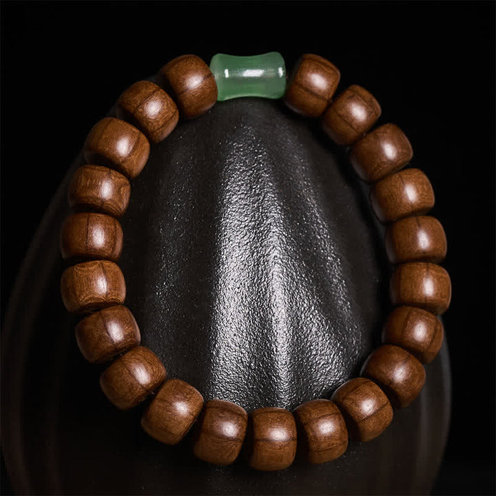 Buddha Stones Bracelet à breloques vintage Abelia Biflora Protection, perles de prière - image 3