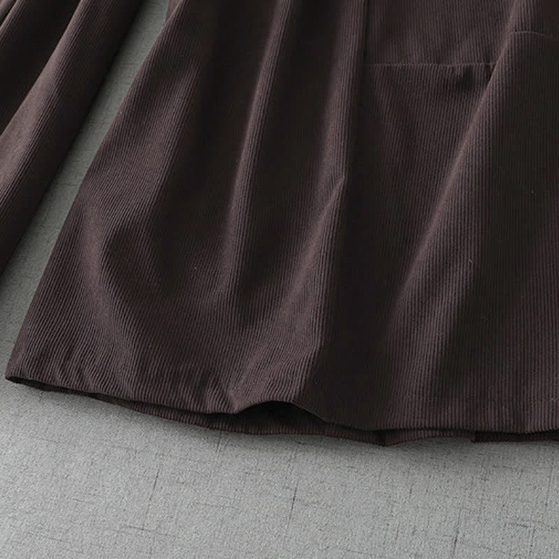 Buddha Stones Pantalon Capri uni à cordon de serrage, coupe ample, avec poches, idéal pour le printemps et l'été. - image 7