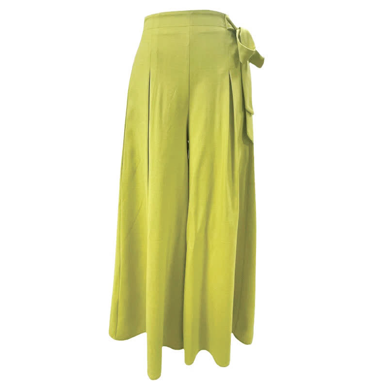 Pantalon large pour femme, style rétro décontracté, à cordon de serrage et poches, motif Buddha Stones, idéal pour le printemps. - image 6