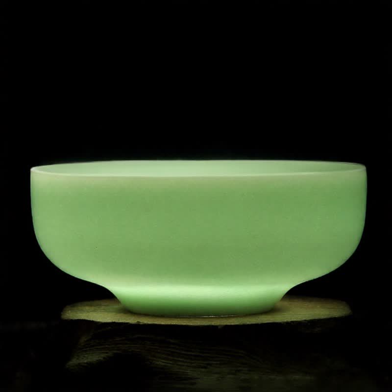Buddha Stones Tasse à thé en céramique peinte à la main avec motif de carpes koï et de lotus, symbole de prospérité - image 8