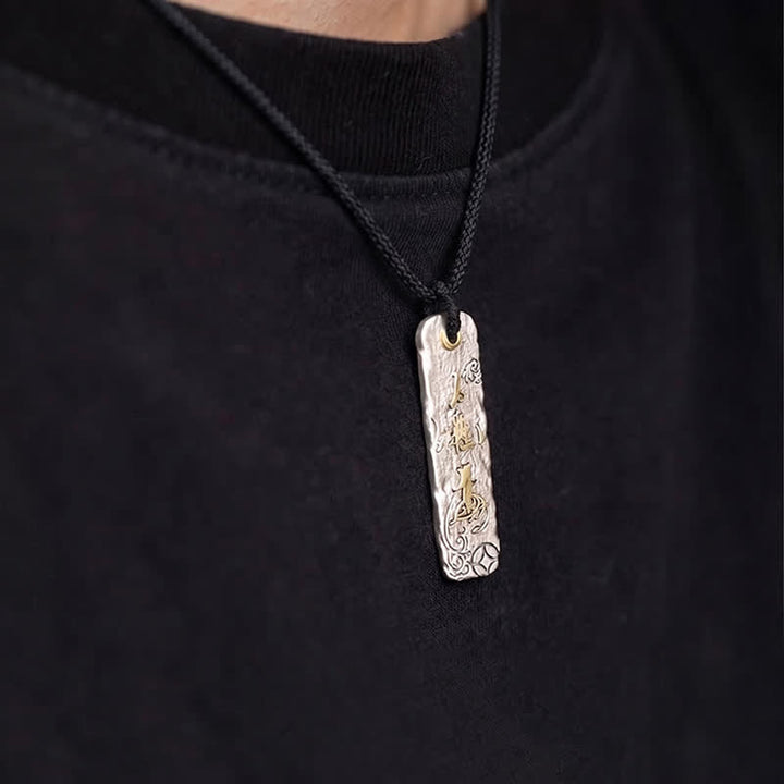 Collier pendentif en cuivre avec Buddha Stones pour faire fortune - image 4