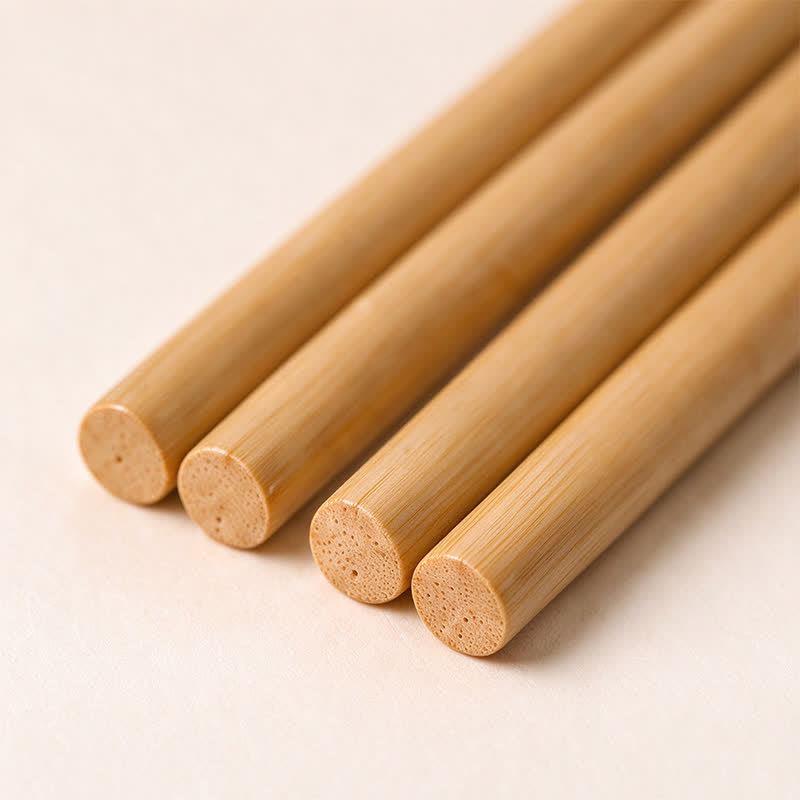 Buddha Stones Baguettes en bois de bambou style japonais pour chiot, chien et chat - image 4