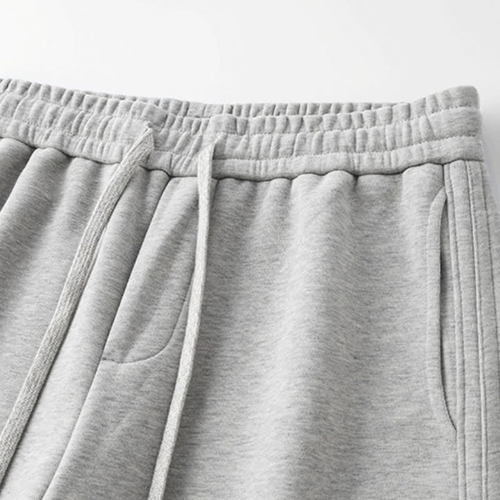 Buddha Stones Pantalon long uni décontracté automne-hiver à cordon de serrage, coupe fuselée, avec poches - image 3