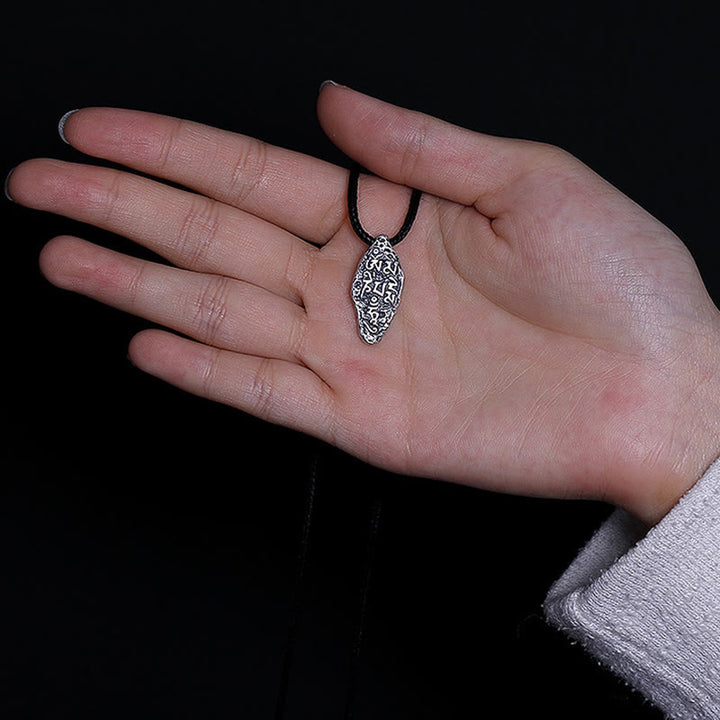 Collier pendentif en argent sterling 925 tibétain avec Buddha Stones Om Mani Padme Hum Dorje Vajra gravé - image 14