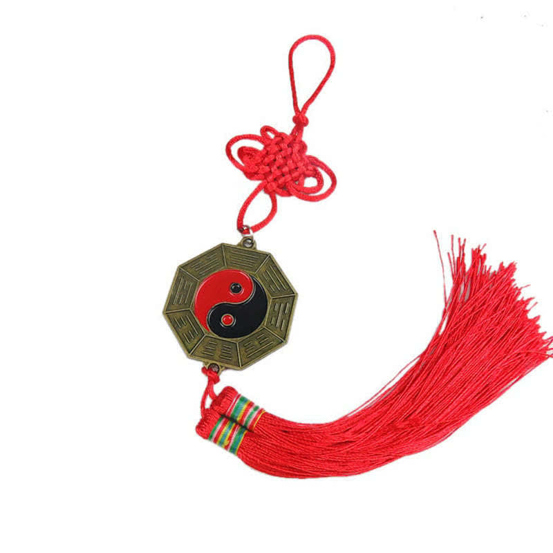 Carte Feng Shui Bagua Nœuds chinois Harmonie Carte énergétique Miroir