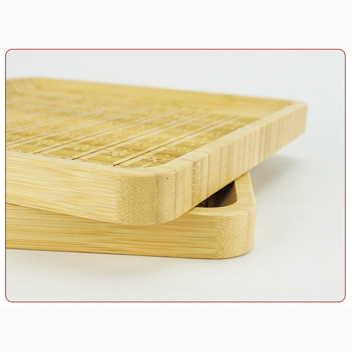 Carte Feng Shui Bambou Bagua Carte Harmonie Énergie