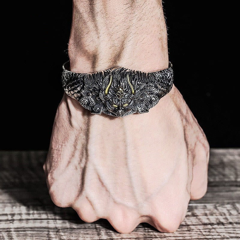 Bracelet de protection tibétain avec oiseau Garuda