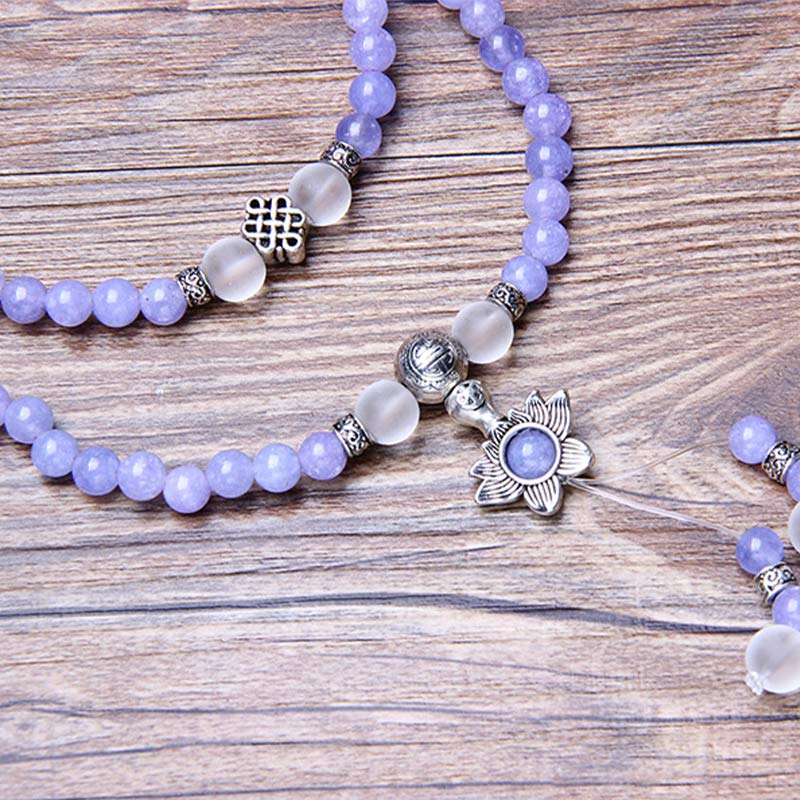 Bracelet Mala en Buddha Stones