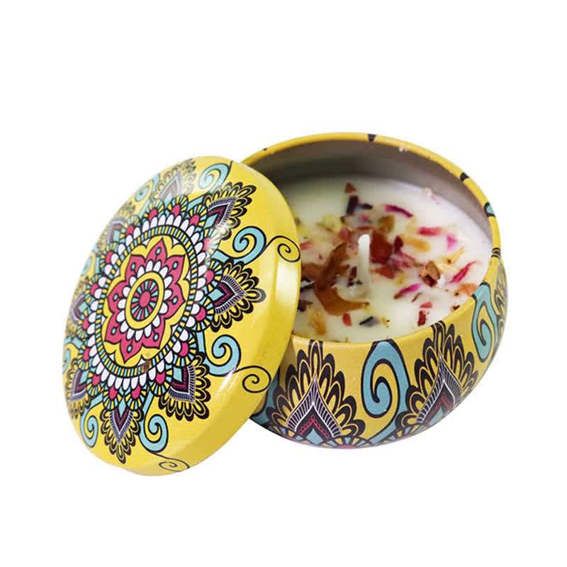 Bougie parfumée à la cire de soja au thé blanc, fleur de gingembre, lavande et gardénia, cadeau pour la famille et les amis - Fleur d'oranger - image 31