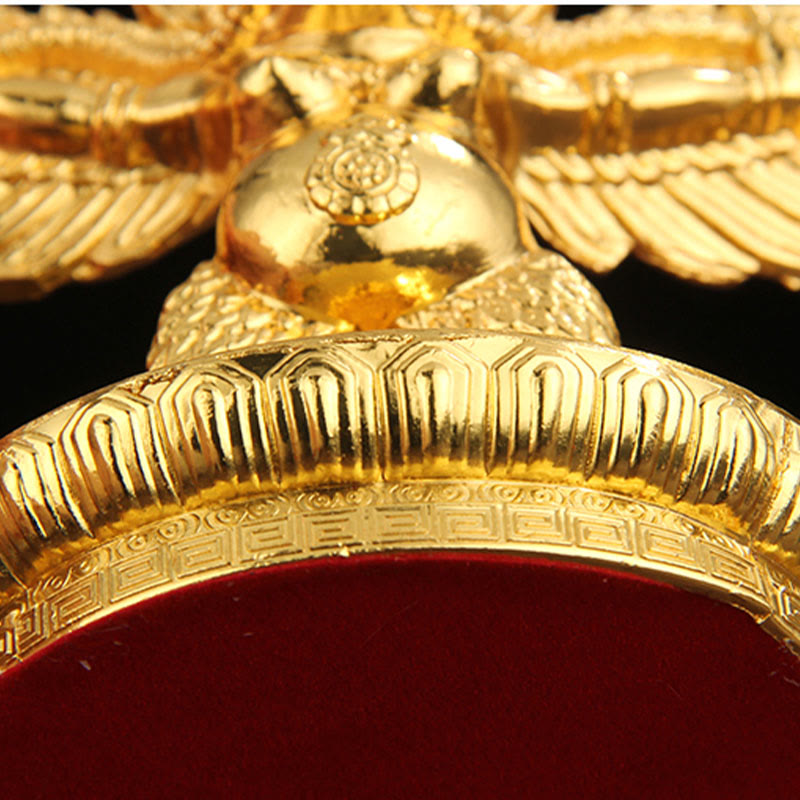 Décoration de la maison en alliage d'or tibétain Garuda Bird Protection - image 10