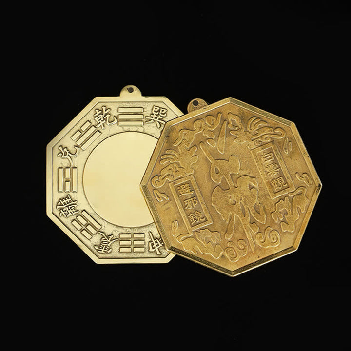 Carte Feng Shui Bagua Carte énergétique de l'équilibre du cuivre