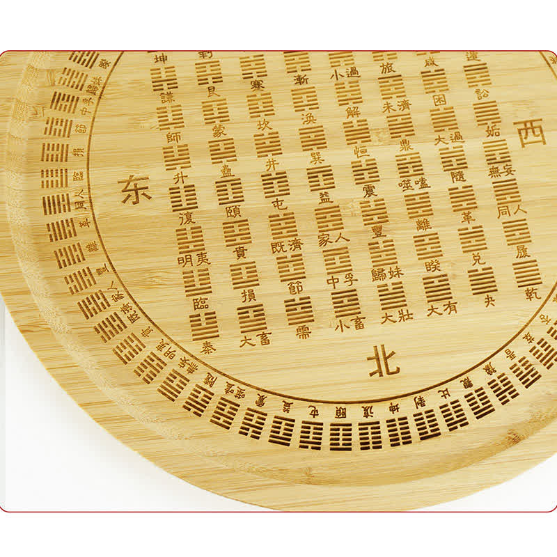 Carte Feng Shui Bambou Bagua Carte Harmonie Énergie