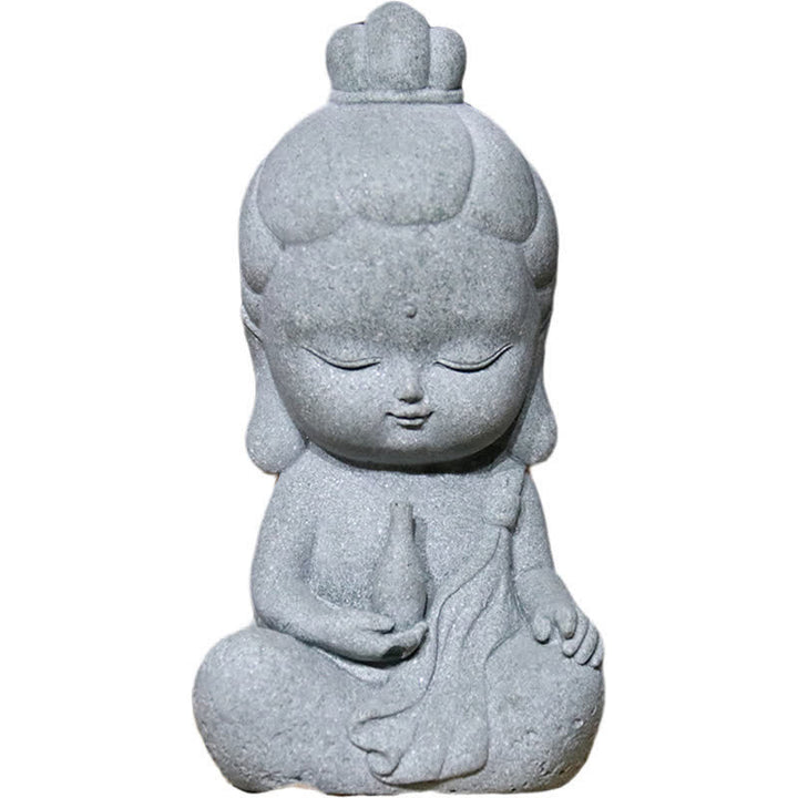 Buddha Stones Méditation Statue de Bouddha Compassion Décoration de la maison - image 14