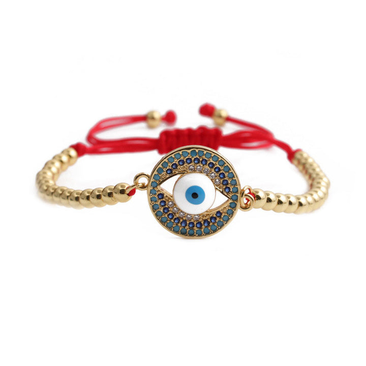 Bracelet de protection contre le mauvais œil en Buddha Stones