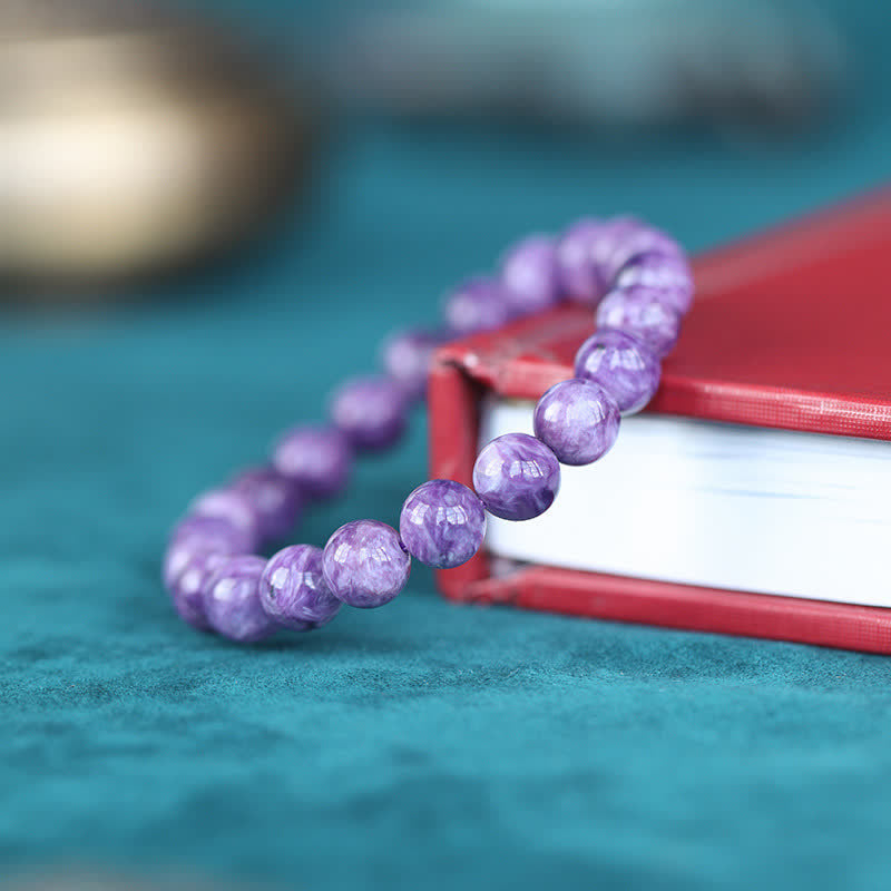 Bracelet de transformation positive en cristal d'améthyste