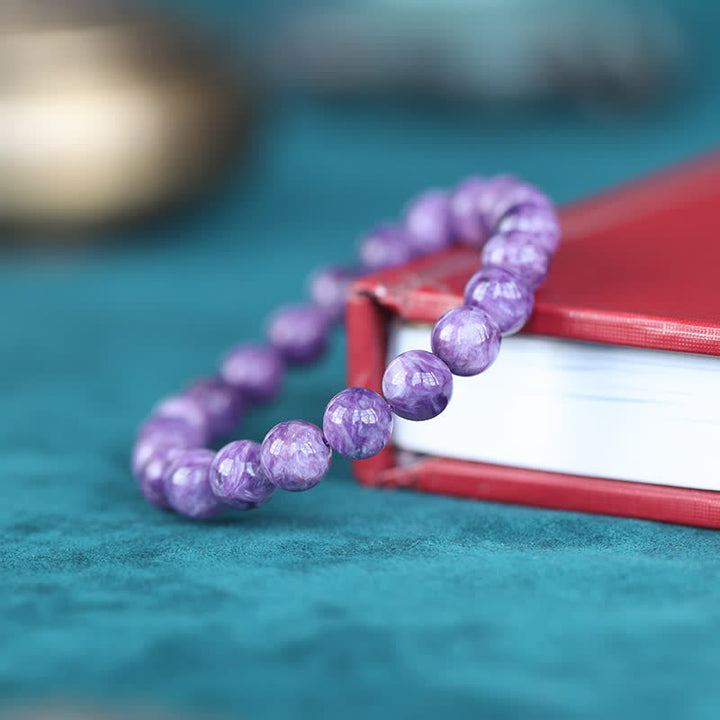 Bracelet de transformation positive en cristal d'améthyste