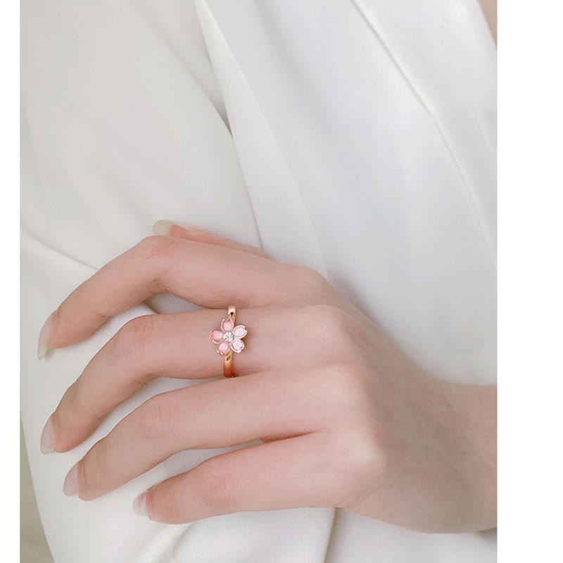 Bracelet chaîne de bénédiction en argent sterling 925 Buddha Stones et anneau rotatif - image 19