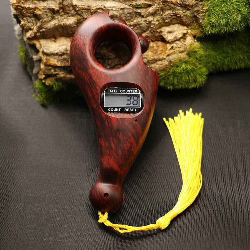 Compteur de perles de prière numérique Bouddha pour prière méditation relaxation doigts actifs