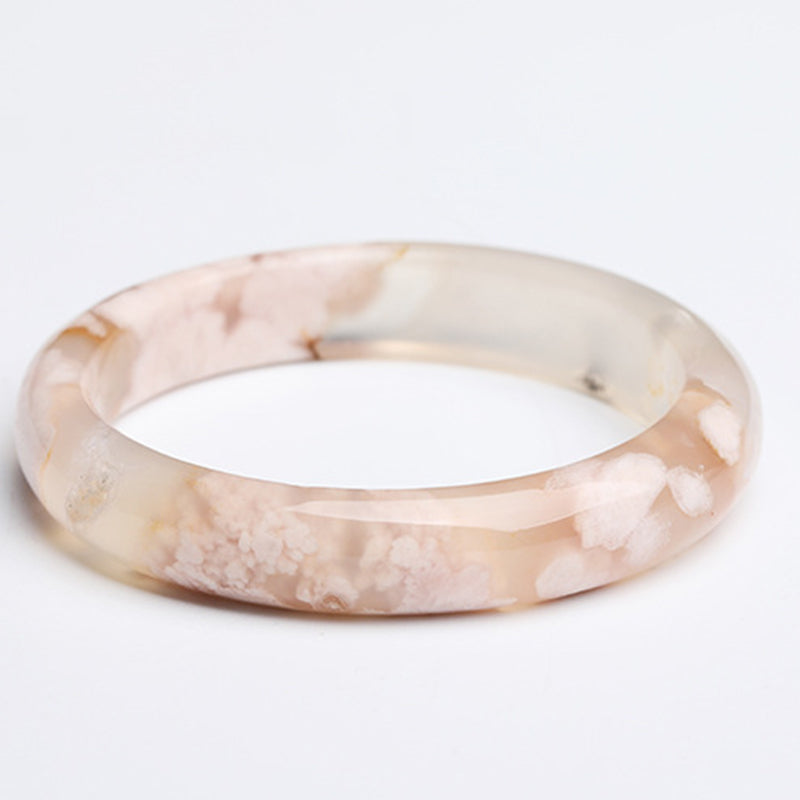 Bracelet de paix en agate Sakura naturelle