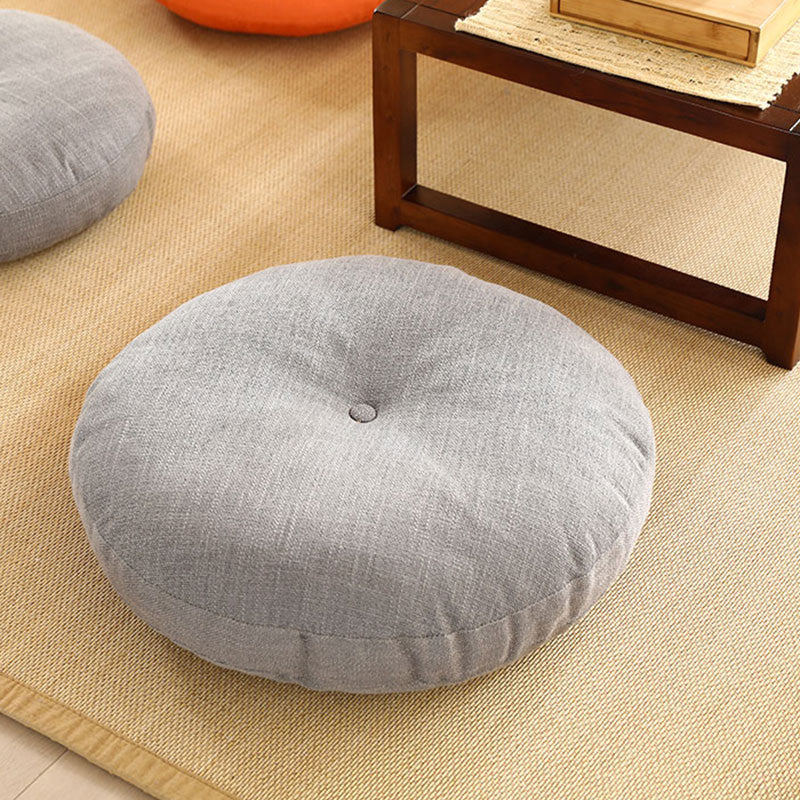Coussin de siège de méditation en lin à motif simple Buddha Stones et lotus, décoration de salon pour la maison - image 8
